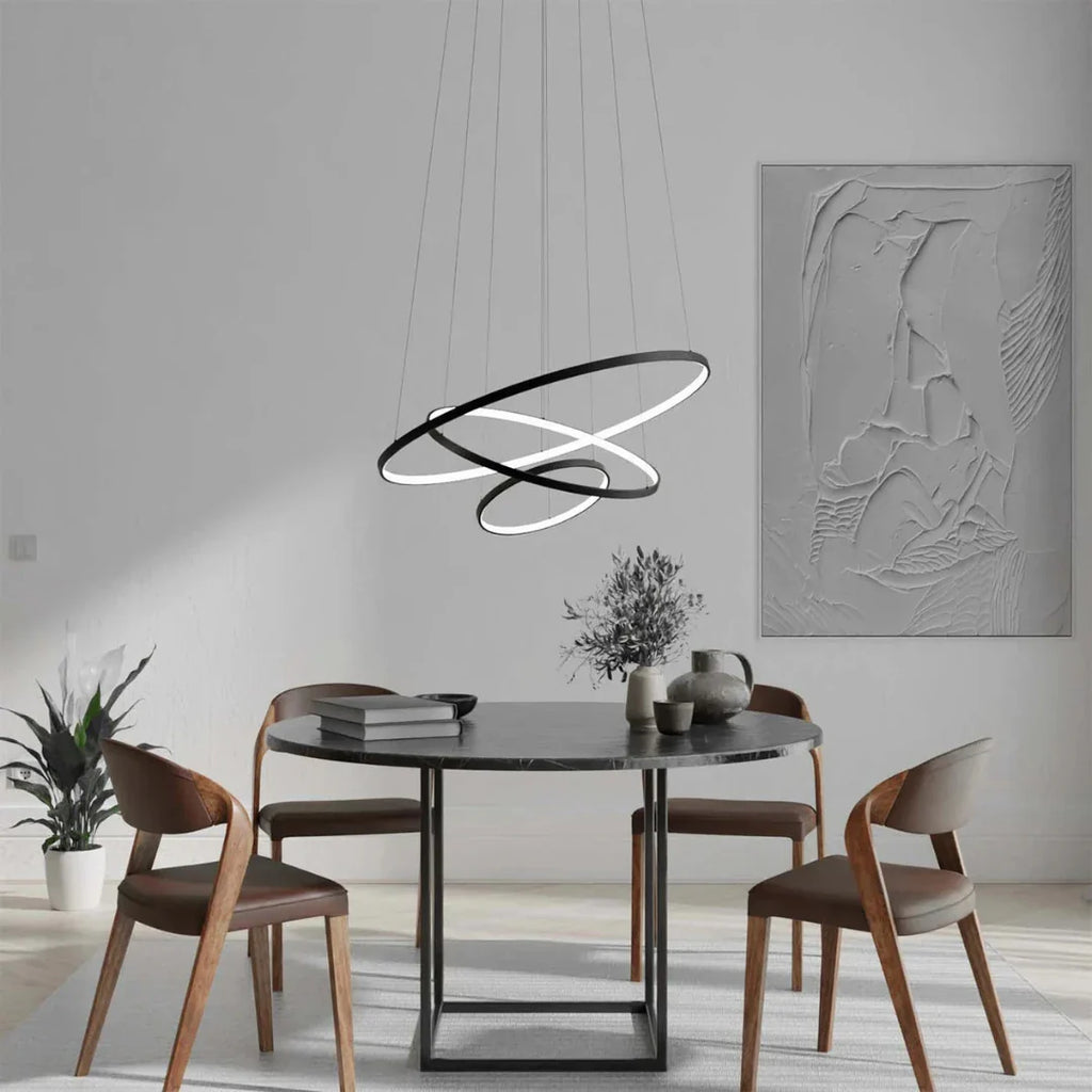 Arisha lámpara colgante aros LED flotantes — VEONA Living
