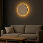 Fosenavåg - Aplique de Pared LED en Travertino Natural