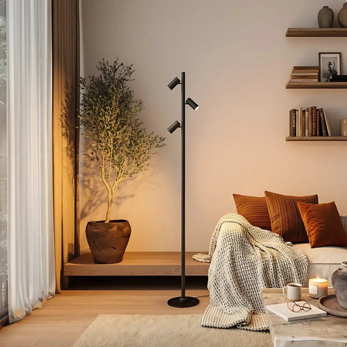 Arca lámpara de pie focos orientables — VEONA Living