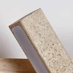 Applique de Pared en Travertino y Madera Escandinava - Modelo Solveig