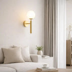 Moderna Aplique de Pared Dorado | Auren