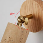 Aplicación de Diseño en Travertino y Madera | Kiva