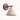 Escandinavian Wall Sconce in Travertine and Wood | Lyra Model