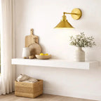 Viggo: Aplique de Pared Vintage en Latón Ajustable