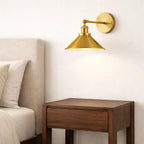 Viggo: Aplique de Pared Vintage en Latón Ajustable