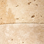Aplicación de pared escandinava en travertino y madera | Elvik
