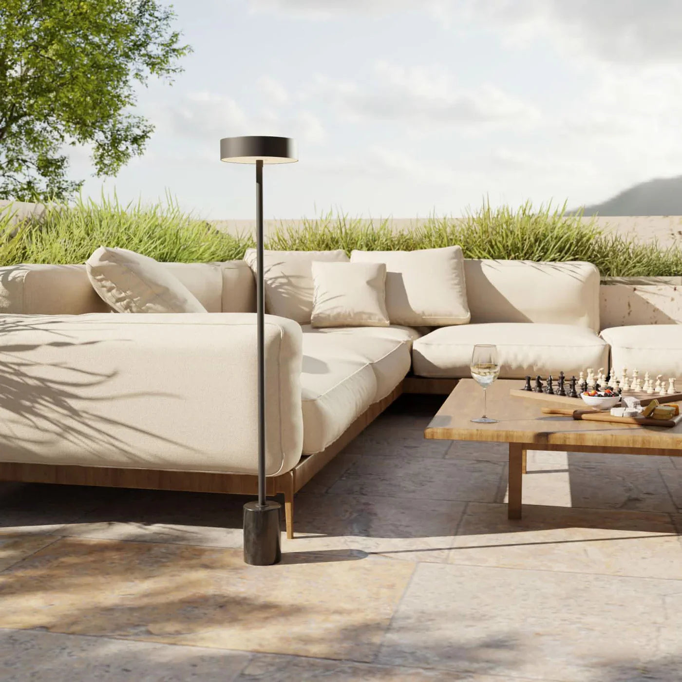 Urano lámpara de pie interior y exterior — VEONA Living