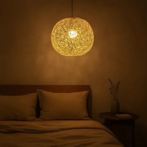 Esfera Colgante de Ratán y Bambú Ø 30 cm | Liora