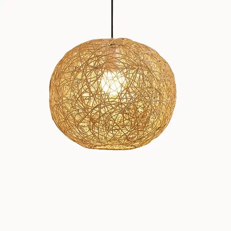 Esfera Colgante de Ratán y Bambú Ø 30 cm | Liora