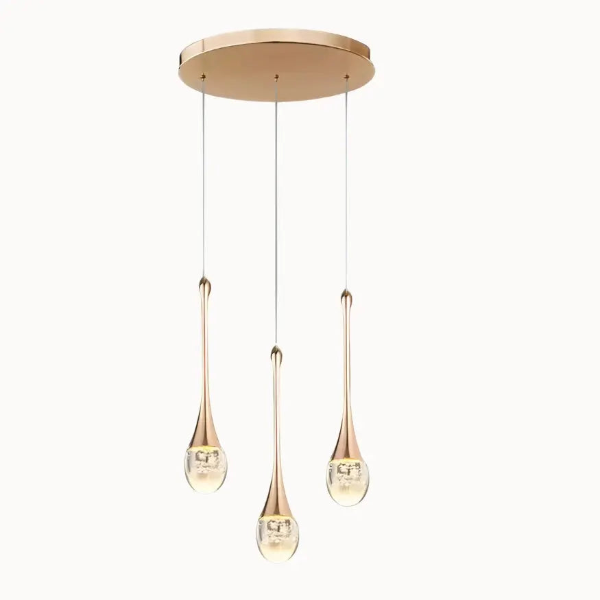 Moderna Lámpara de Suspensión de Cristal Ø 35 cm | Aysel