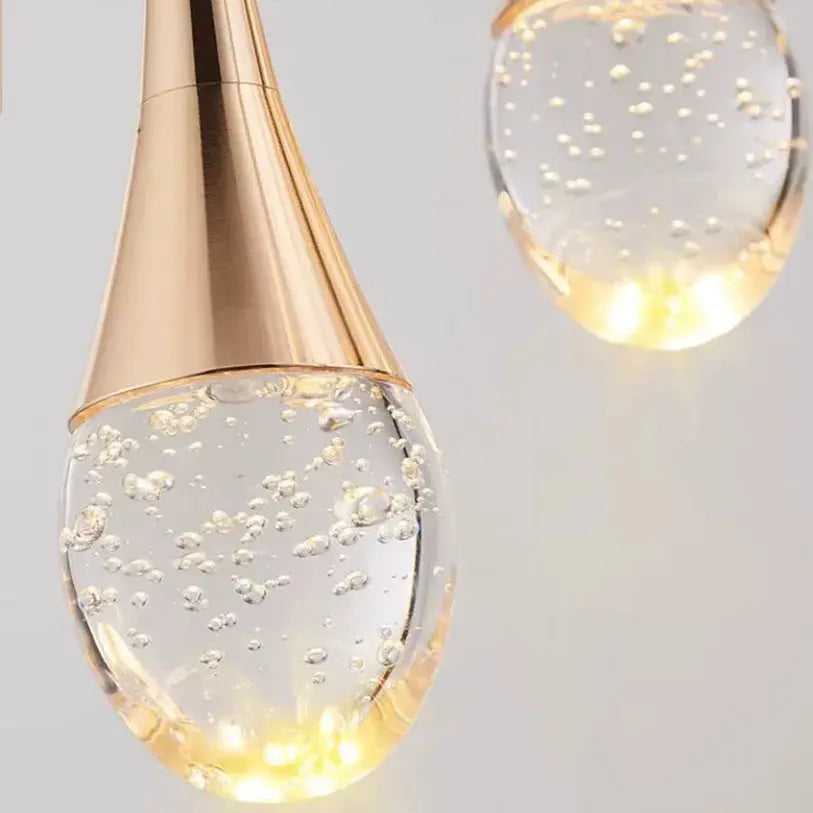 Moderna Lámpara de Suspensión de Cristal Ø 35 cm | Aysel