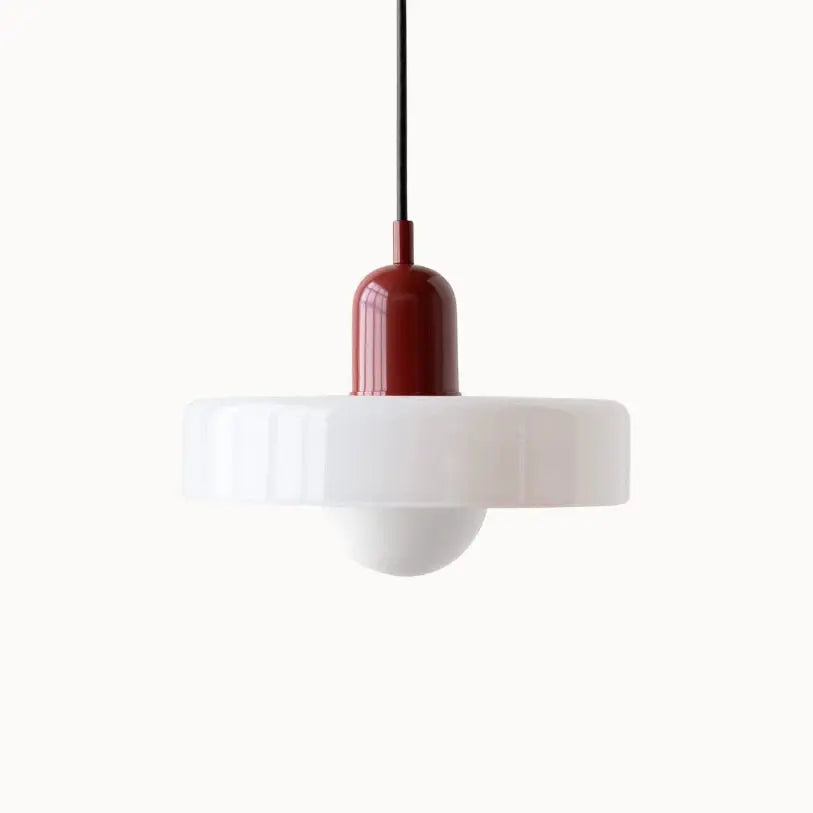 Moderna Lámpara de Suspensión de Vidrio Ø 25 cm | Modelo Soline