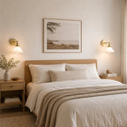 Modelo Rovin: Aplique de Pared Vintage en Vidrio Blanco