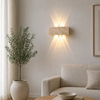 LED Wall Sconce in Travertine Design | Sorell