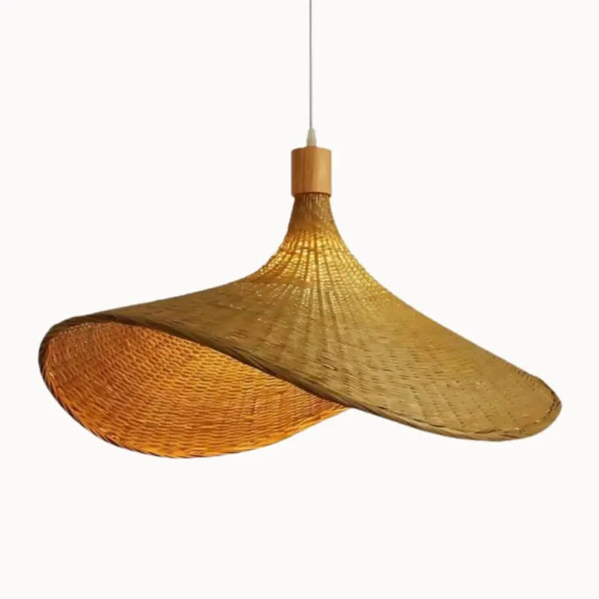 Escultura Colgante de Bambú Ø 30 cm | Våga