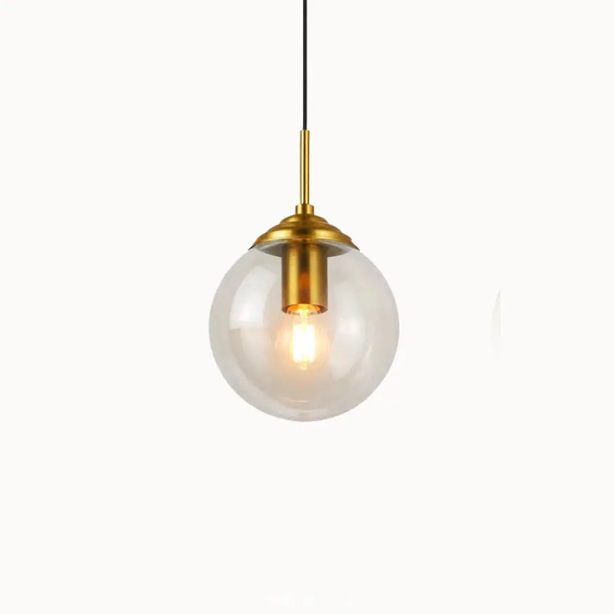 Suspensión de vidrio Ø 15 cm - Diseño Nohr